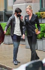 KARLIE KLOSS and Joshua Kushner Out in New York 06/08/2021