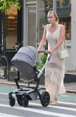 KARLIE KLOSS Out with Her Baby in New York 06/09/2021