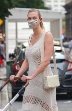 KARLIE KLOSS Out with Her Baby in New York 06/09/2021