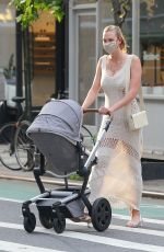 KARLIE KLOSS Out with Her Baby in New York 06/09/2021