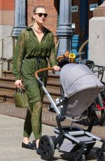 KARLIE KLOSS Out with Her Baby in New York 06/10/2021