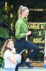 KARLIE KLOSS Promotes Her New Collaboration with Adidas in New York 06/08/2021
