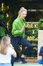 KARLIE KLOSS Promotes Her New Collaboration with Adidas in New York 06/08/2021