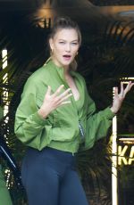 KARLIE KLOSS Promotes Her New Collaboration with Adidas in New York 06/08/2021