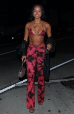 KARRUECHE TRAN at Catch LA in West Hollywood 06/01/2021