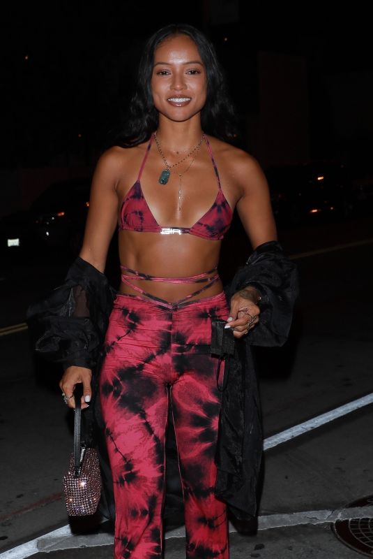 KARRUECHE TRAN at Catch LA in West Hollywood 06/01/2021