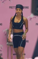 KARRUECHE TRAN at Pretty Little Thing Showroom at a Fashion Event in Miami Beach 05/25/2021