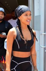 KARRUECHE TRAN at Pretty Little Thing Showroom at a Fashion Event in Miami Beach 05/25/2021