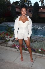 KARRUECHE TRAN at RHUDE SS22 Runway Show in Beverly Hills 06/23/2021