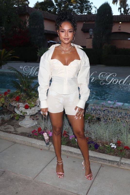 KARRUECHE TRAN at RHUDE SS22 Runway Show in Beverly Hills 06/23/2021