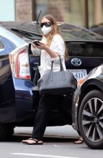 KARY KATE OLSEN Leaves Her Office in New York 06/25/2021