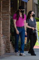 KAT DENNINGS and Andrew W.K. Out in Studio City 06/08/2021