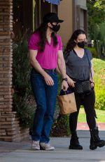 KAT DENNINGS and Andrew W.K. Out in Studio City 06/08/2021