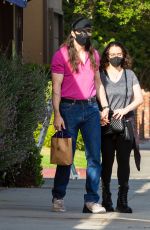 KAT DENNINGS and Andrew W.K. Out in Studio City 06/08/2021