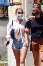 KATE and LILA GRACE MOSS Out in Rome 06/26/2021