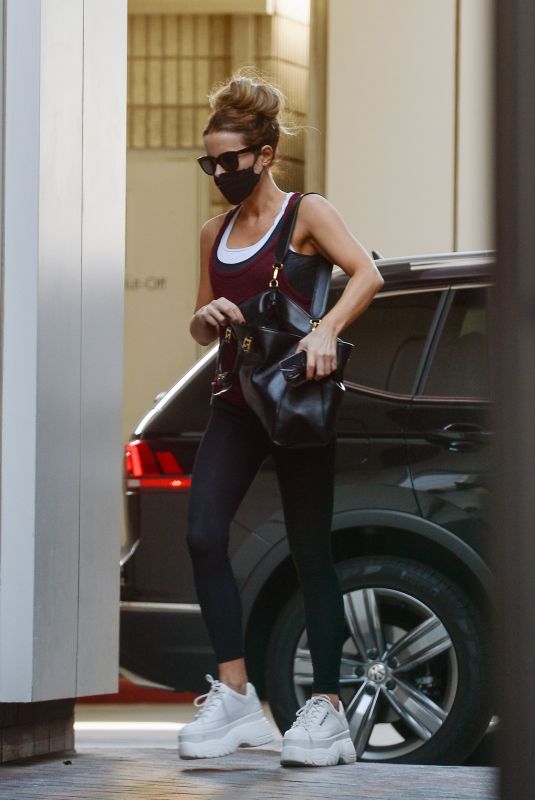 KATE BECKINSALE Heading to a Gym in Los Angeles 06/17/2021