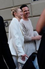 KATE BOSWORTH Arrives at Giorgio Armani Show at Milan Fashion Week 06/21/2021