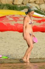 KATE HUDSON in Bikini at a Beach in Greece 06/14/2021