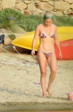 KATE HUDSON in Bikini at a Beach in Greece 06/14/2021