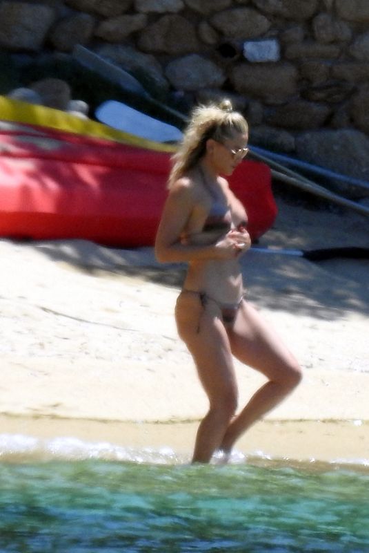 KATE HUDSON in Bikini on a Trip at Skiathos Island 06/16/2021