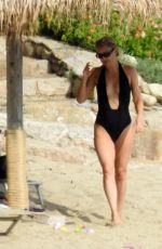 KATE HUDSON in Swimsuit at a Beach in Greece 06/13/2021