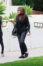KATEY SAGAL Out for Coffee in Los Angeles 06/07/2021
