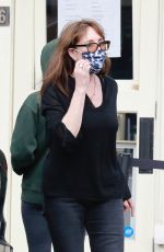 KATEY SAGAL Out for Coffee in Los Angeles 06/07/2021