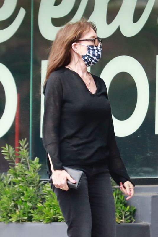 KATEY SAGAL Out for Coffee in Los Angeles 06/07/2021