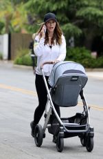 KATHERINE SCHWARZENEGGER Out with Her Baby in Santa Monica 06/06/2021