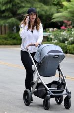 KATHERINE SCHWARZENEGGER Out with Her Baby in Santa Monica 06/06/2021