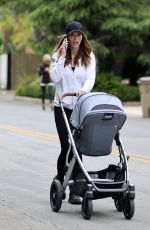 KATHERINE SCHWARZENEGGER Out with Her Baby in Santa Monica 06/06/2021