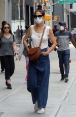 KATIE HOLMES in Denim Out in New York 06/14/2021
