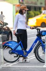KATIE HOLMES Leaves Her Apartment in New York 06/29/2021