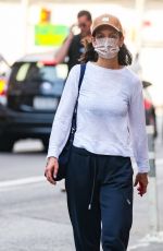 KATIE HOLMES Leaves Her Apartment in New York 06/29/2021