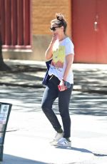 KATIE HOLMES Out and About in New York 06/17/2021