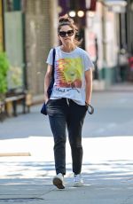 KATIE HOLMES Out and About in New York 06/17/2021