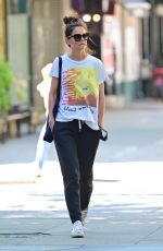 KATIE HOLMES Out and About in New York 06/17/2021