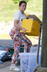 KATIE PRICE Starting to Move Belongings Back to Her Mansion in Sussex 06/13/2021
