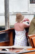 KATY PERRY and Orlando Bloom on a Taxi Boat Ride in Venice 06/14/2021
