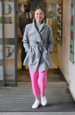 KATYA JONES Leaves BBC Morning Live TV in London 06/21/2021