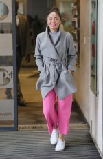 KATYA JONES Leaves BBC Morning Live TV in London 06/21/2021