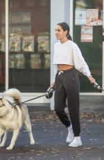 KAYLA ISTINES Out with Her Dogs in Adelaide 06/25/2021