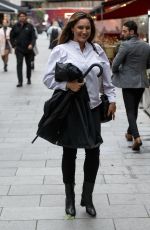 KELLY BROOK Arrives at Global Radio Studios in London 06/21/2021