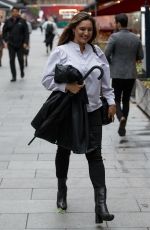 KELLY BROOK Arrives at Global Radio Studios in London 06/21/2021