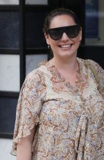 KELLY BROOK Arrives at Global Studios in London 06/14/2021