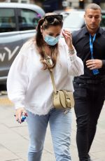 KELLY BROOK Out in London 06/18/2021