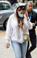 KELLY BROOK Out in London 06/18/2021