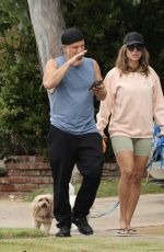 KELLY DODD and Rick Leventhal Out with Their Dogs in Newport Beach 06/18/2021