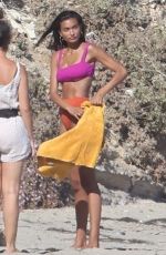KELLY GALE in Bikini at a Photoshoot on the Beach in Malibu 06/12/2021