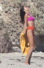 KELLY GALE in Bikini at a Photoshoot on the Beach in Malibu 06/12/2021